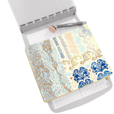 View 2 of Ornate Clear Stamps Set w/ Layering Stencils - Studio by Vic Hollins - Sizzix