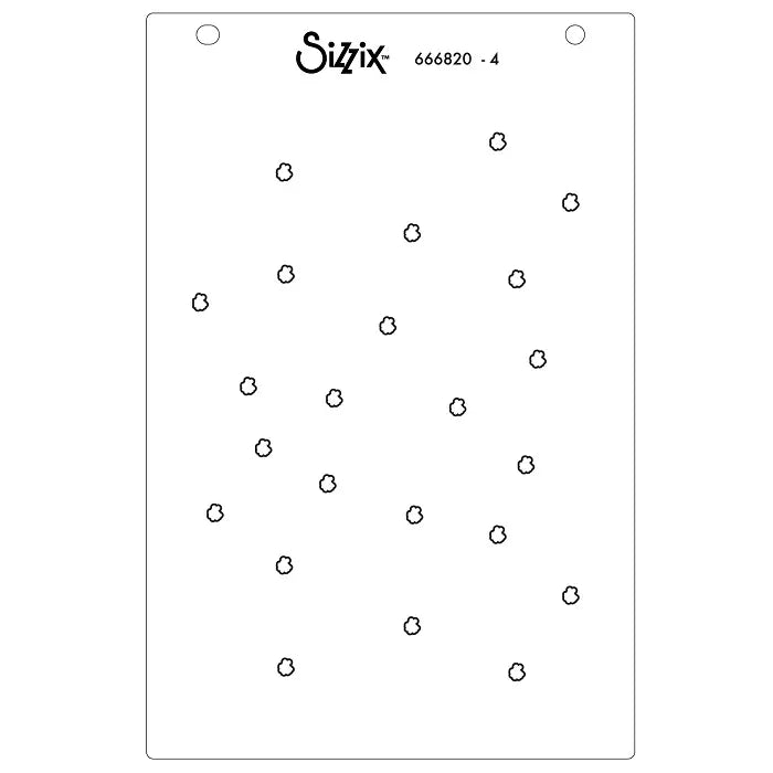 View 6 of Serene Sophisticate #2 A6 Stencil (4 pack) by Stacey Park - Sizzix