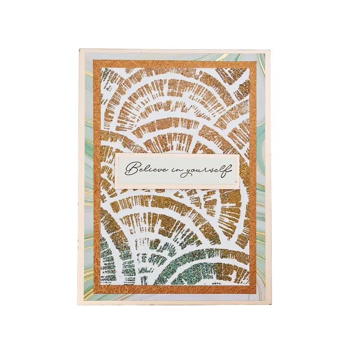 View 7 of Radiance Creative Coordinations A5 Clear Stamps (7 pack) w/ Framelits Die by Stacey Park - Sizzix