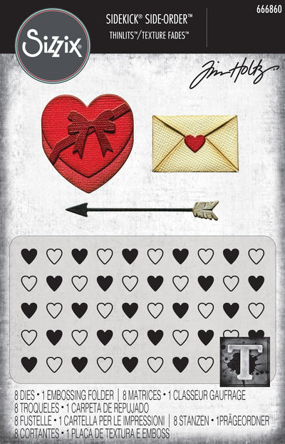 Love Notes Thinlits Dies w/ Folder Set - Vault: Sidekick Side-Order - Tim Holtz - Sizzix