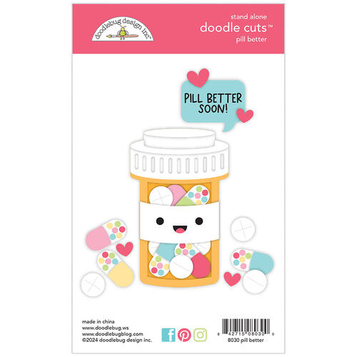 Pill Better Doodle Cuts - Doodlebug Design