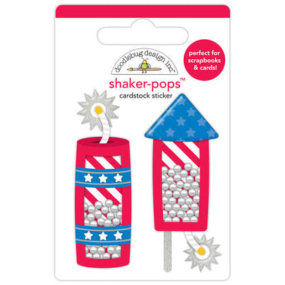 Freedom Fireworks Shaker-Pops - Doodlebug Design