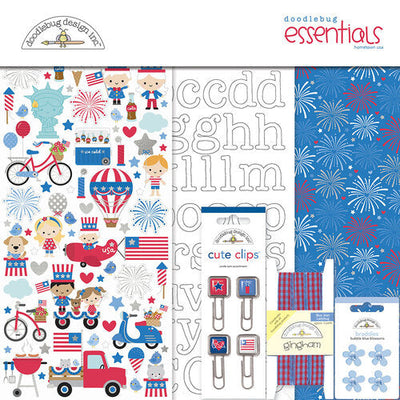 Hometown USA  Essentials Kit - Doodlebug Design