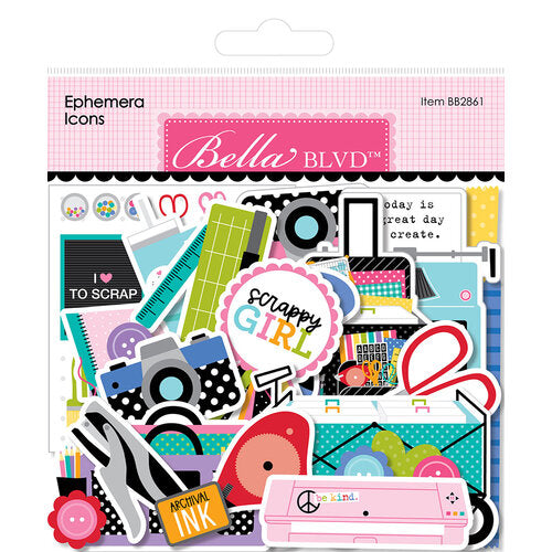 Let's Scrapbook! Ephemera Icons - Bella Blvd