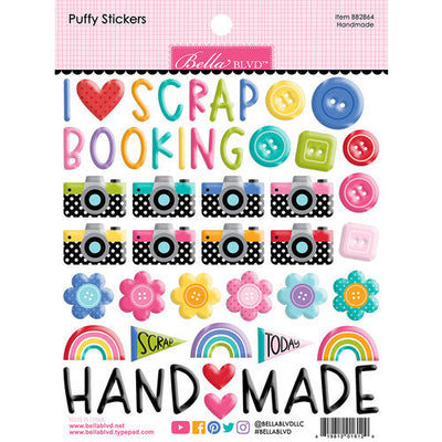 Handmade Puffy Stickers - Bella Blvd