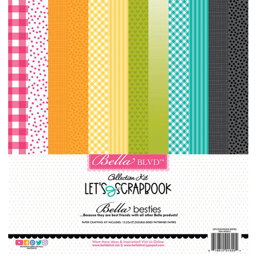 Let's Scrapbook! Bella Besties Kit - Bella Blvd