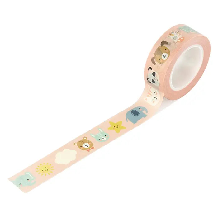 New Arrival Animals Washi Tape - Baby On Board Girl - Echo Park