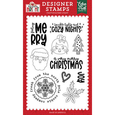 Feeling Merry Stamp Set - Baking Spirits Bright - Echo Park