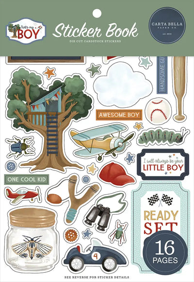 That's My Boy Sticker Book - Carta Bella