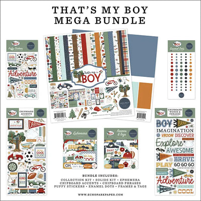 That's My Boy Mega Bundle - Carta Bella