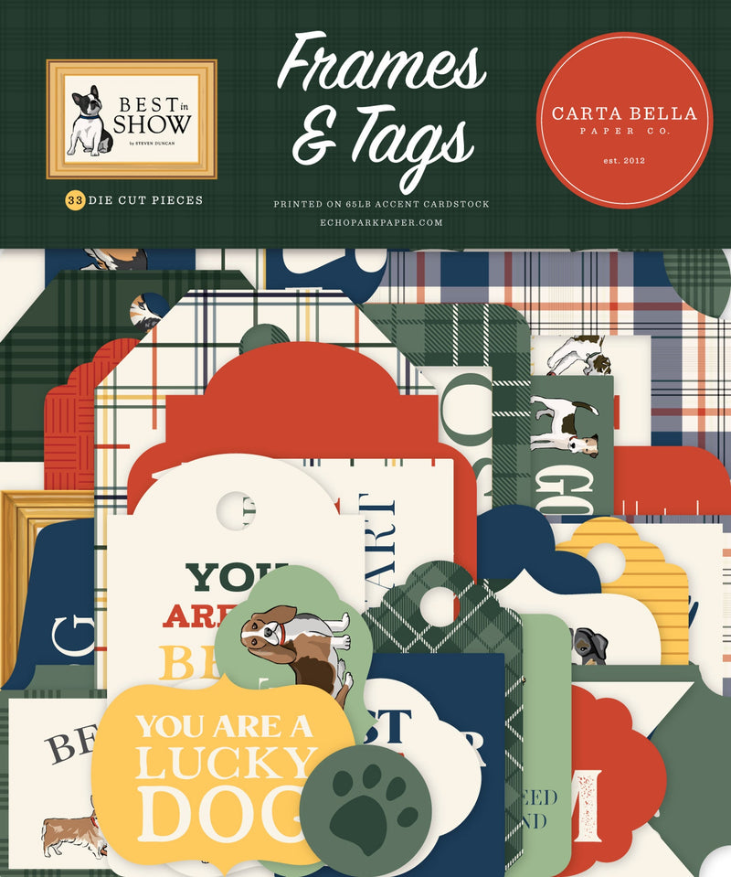 Best In Show Frames & Tags - Carta Bella