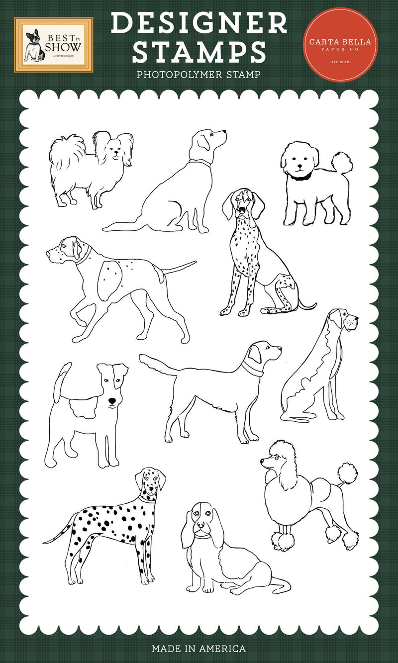 Pick Your Puppy Stamp - Best In Show - Carta Bella