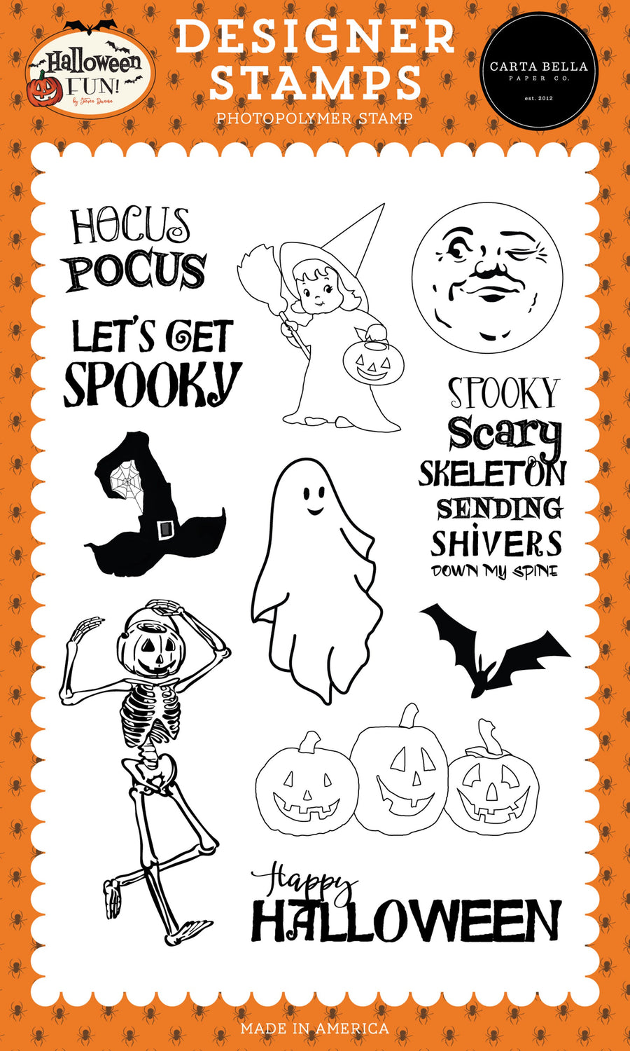 Spooky Scary Stamp Set - Carta Bella