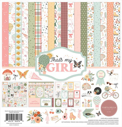 That's My Girl 12" x 12" Collection Kit - Carta Bella