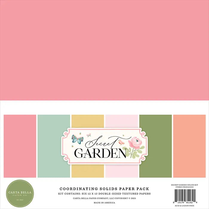 Secret Garden Solids Kit - Carta Bella