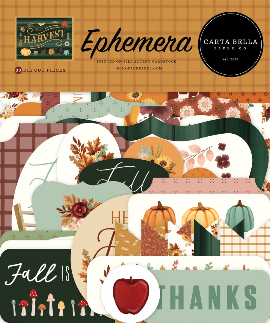 Harvest Ephemera - Carta Bella