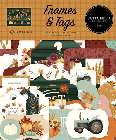 Harvest Frames & Tags - Carta Bella