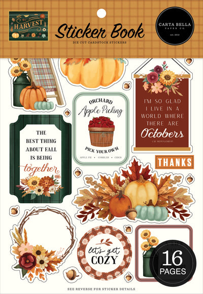 Harvest Sticker Book - Carta Bella