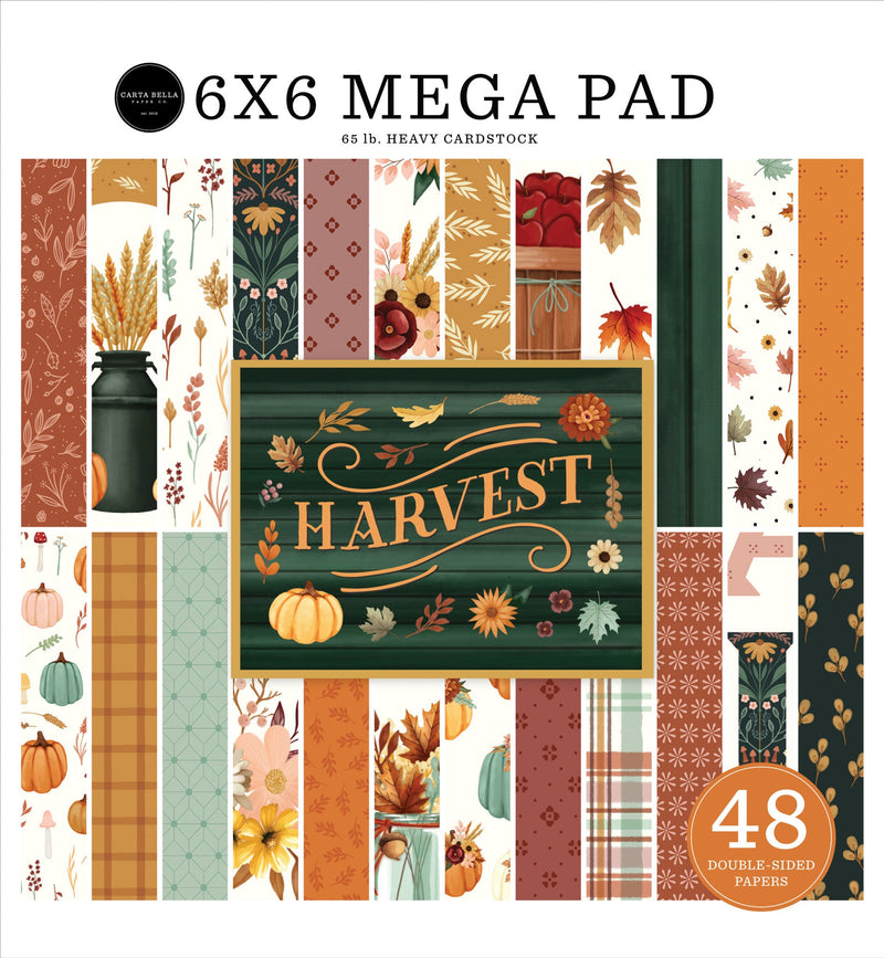 Harvest Cardmakers 6" x 6" Mega Pad - Carta Bella