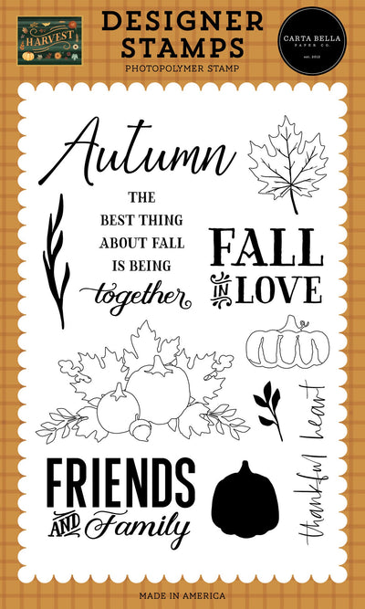 Fall In Love Stamp Set - Carta Bella