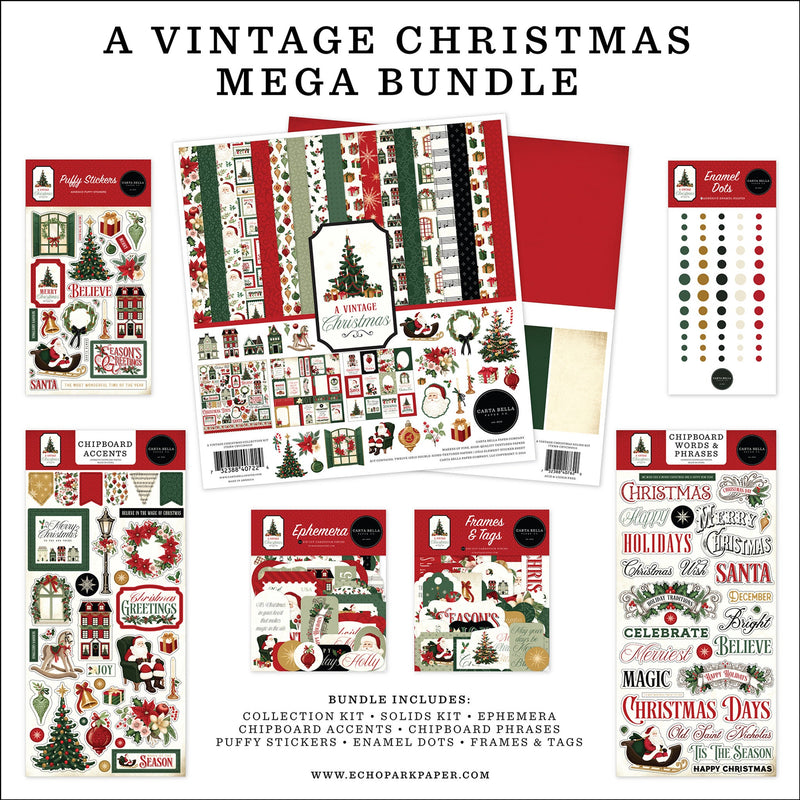 A Vintage Christmas Mega Bundle - Carta Bella