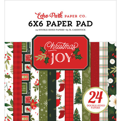 Christmas Joy 6" x 6" Paper Pad - Echo Park   