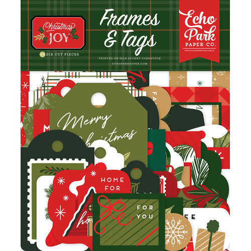 Christmas Joy Frames & Tags - Echo Park