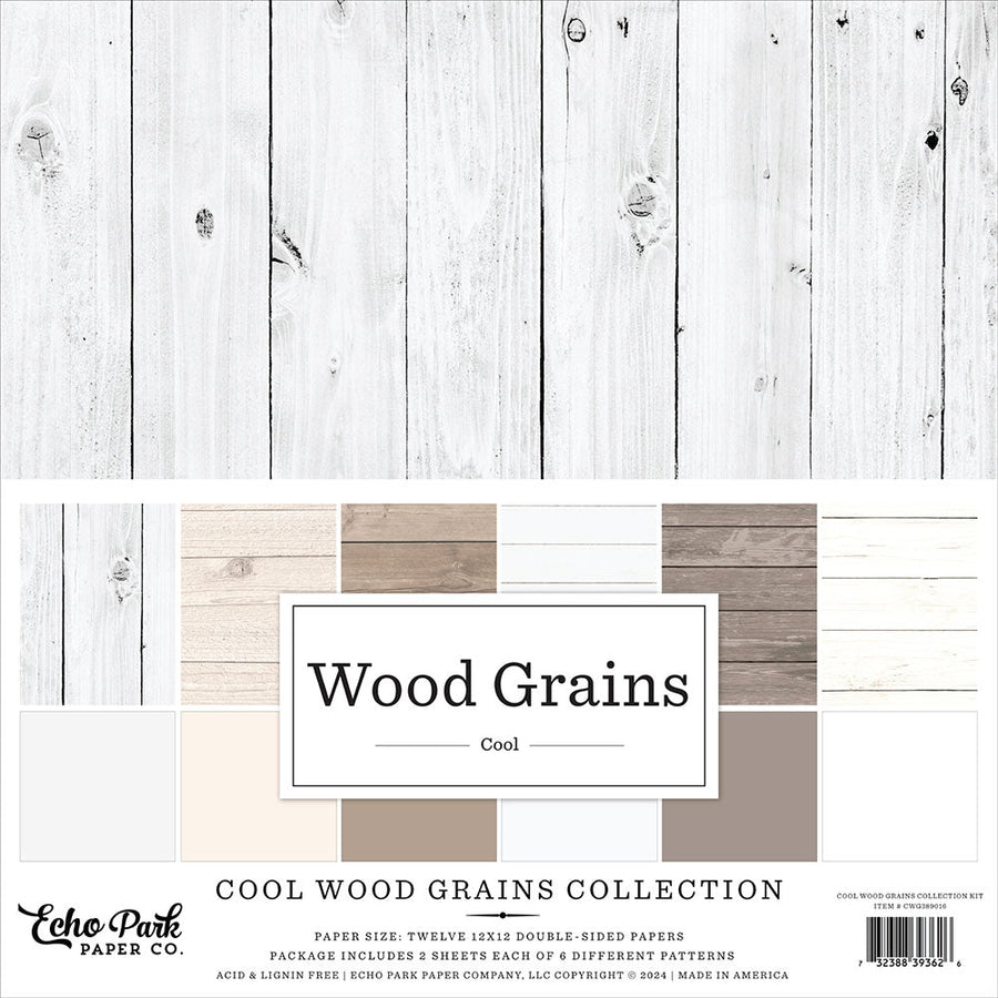 Cool Wood Grains Collection Kit - Echo Park