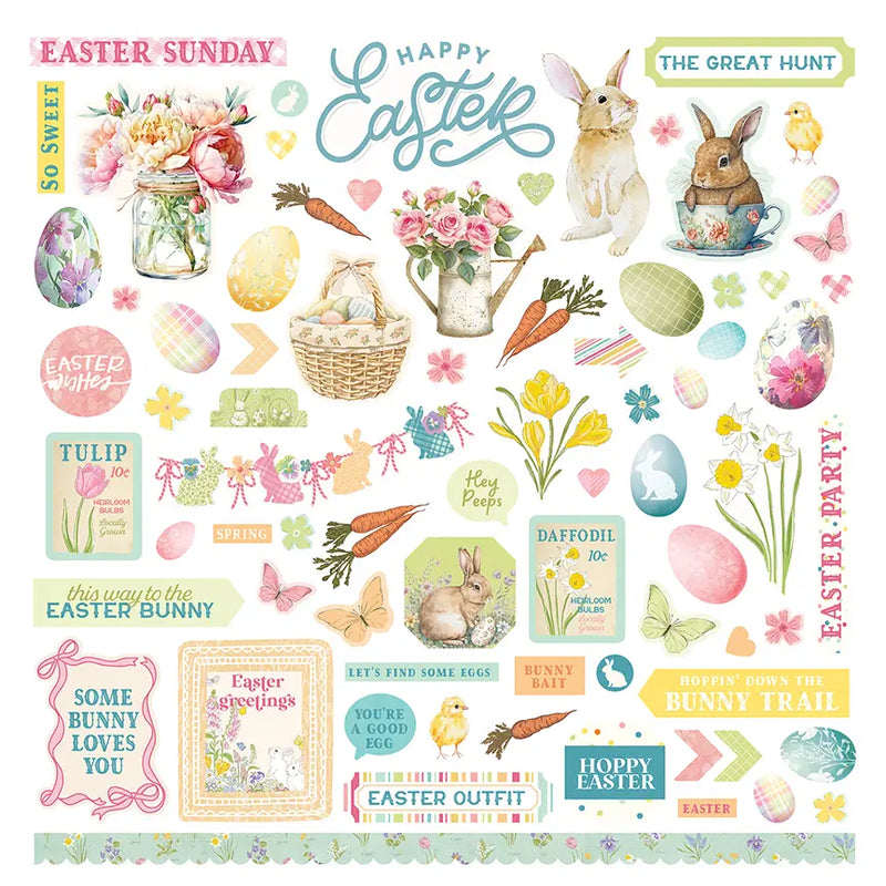 Easter Sunday Element Stickers - PhotoPlay