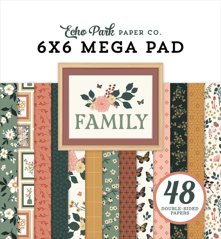 Family Cardmakers 6" x 6" Mega Pad - Echo Park