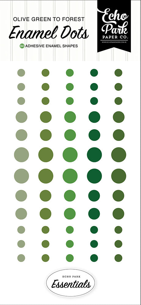 Green Essentials Enamel Dots - Echo Park