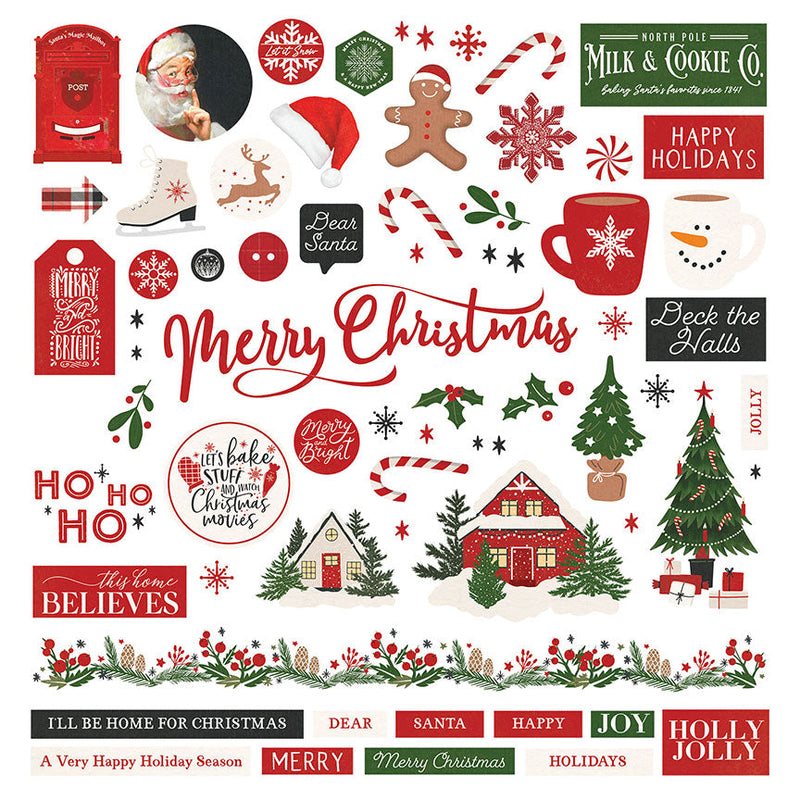 Holly and Ivy Element Stickers - PhotoPlay