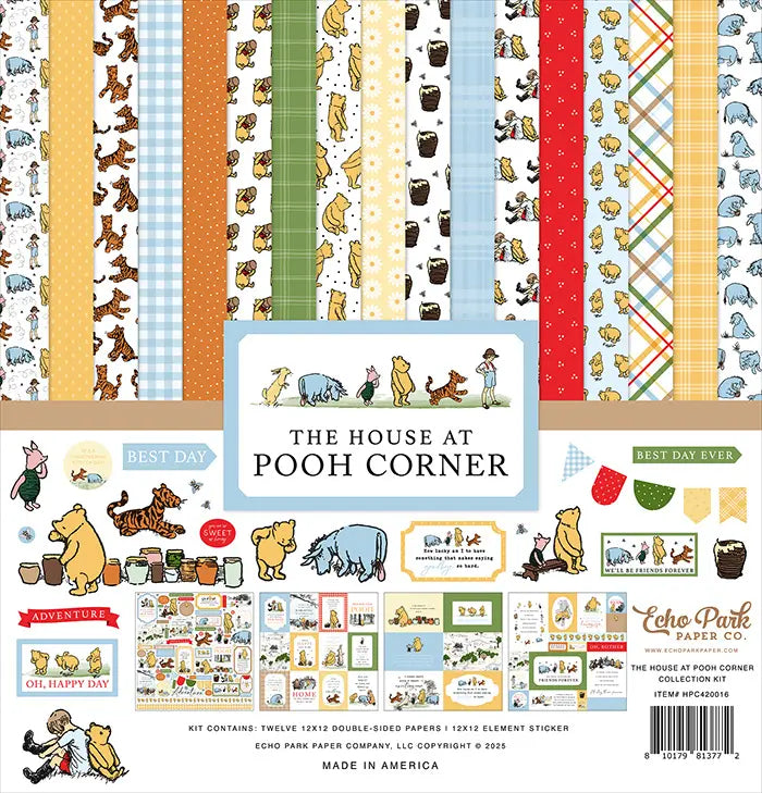 The House At Pooh Corner 12" x 12"  Collection Kit - Echo Park