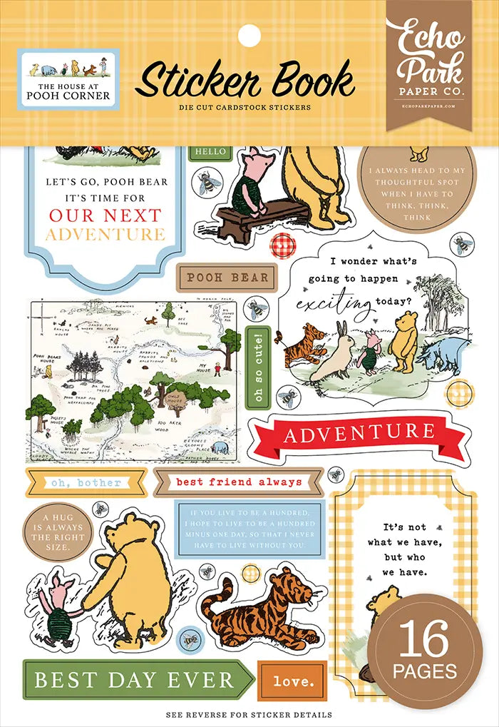 The House At Pooh Corner Sticker Book - Echo Park