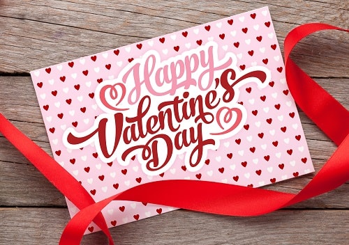 Heartfelt Greetings Valentine's Day Card SVG Image File Download for Valentine's Day Projects