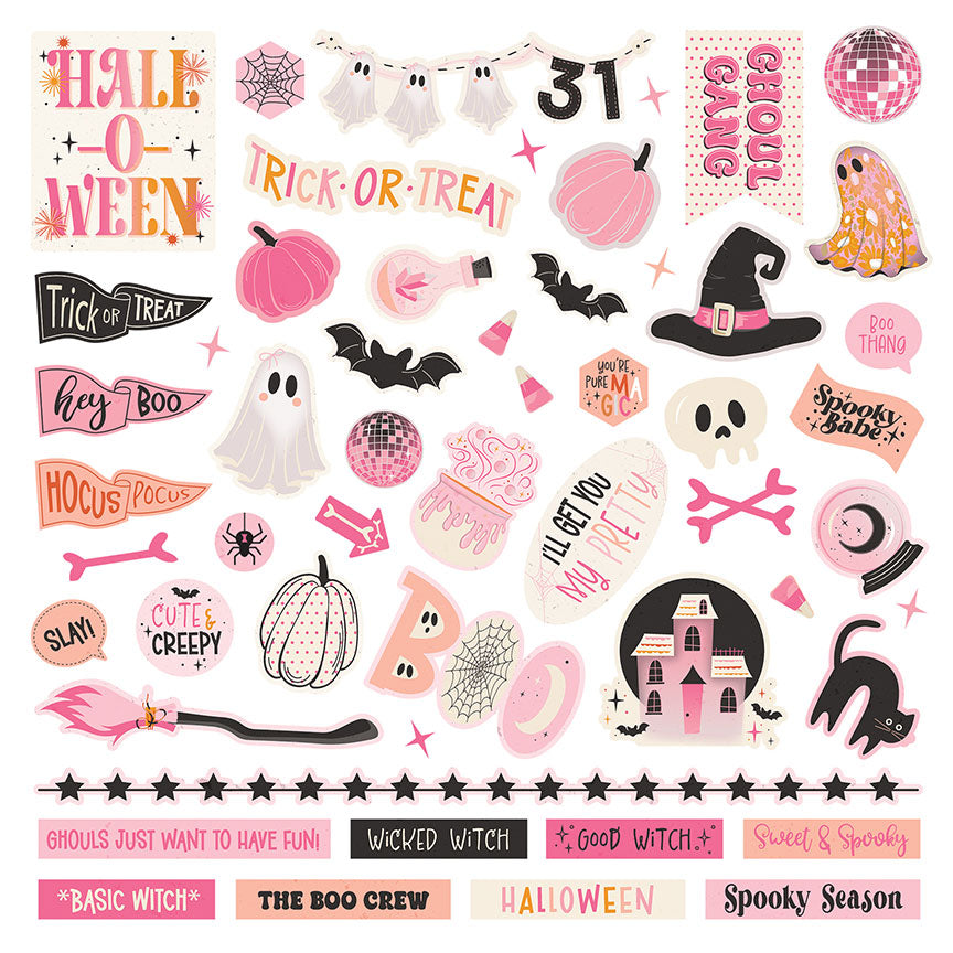 Lil' Boo Thing Element Stickers - PhotoPlay