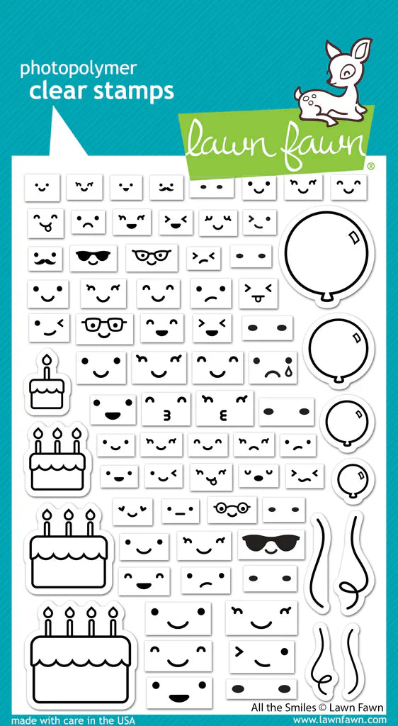 All the Smiles Stamps - Lawn Fawn