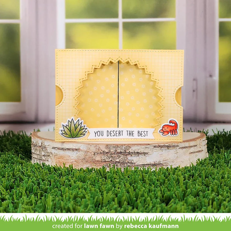 View 6 of Ta-Da! Diorama! Sunburst Window Add-On Lawn Cuts Dies - Lawn Fawn