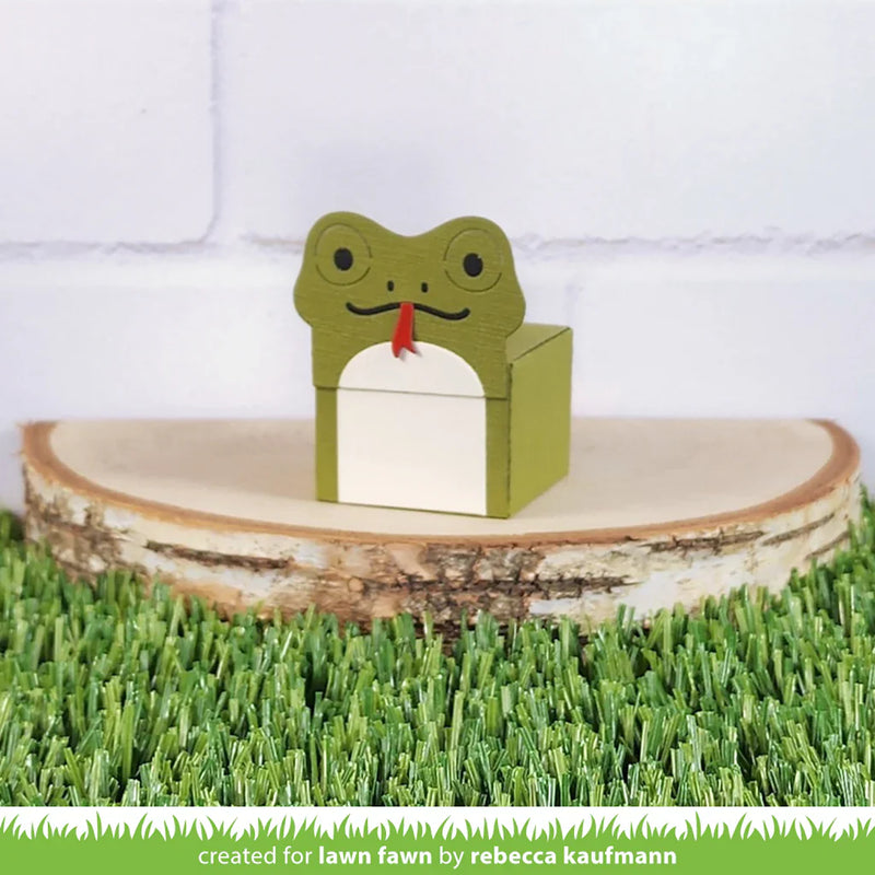 View 5 of Tiny Gift Box Lizard and Snake Add-On Lawn Cuts Dies - Lawn Fawn