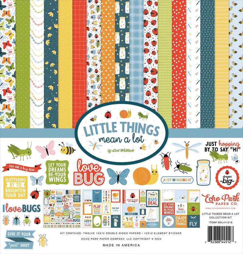 Little Things Mean A Lot 12" x 12" Collection Kit - Echo Park