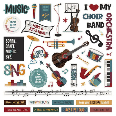 Music Notes Element Stickers - PhotoPlay