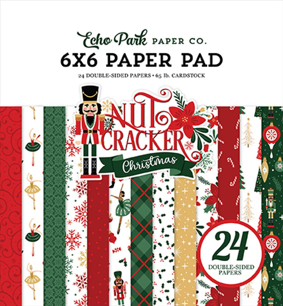 Nutcracker Christmas 6" x 6" Paper Pad - Echo Park 