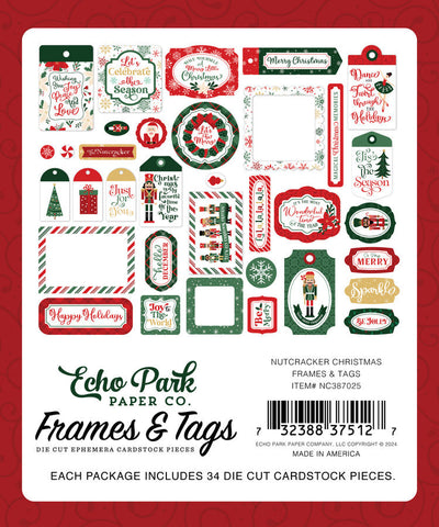 View 3 of Nutcracker Christmas Frames & Tags - Echo Park