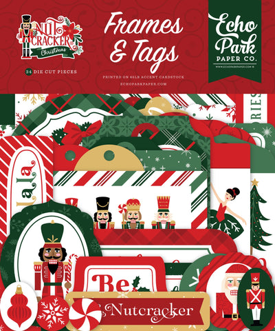 Nutcracker Christmas Frames & Tags - Echo Park