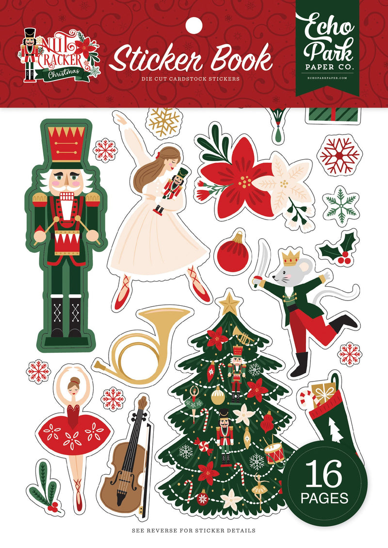 Nutcracker Christmas Sticker Book - Echo Park