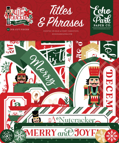 Nutcracker Christmas Titles & Phrases - Echo Park