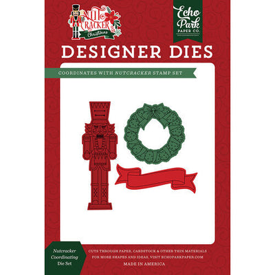 Nutcracker Coordinating Die Set - Nutcracker Christmas - Echo Park