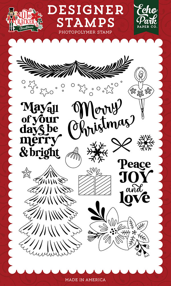 Decorative Garland Stamp Set - Nutcracker Christmas - Echo Park