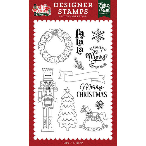 Nutcracker Stamp Set - Nutcracker Christmas - Echo Park