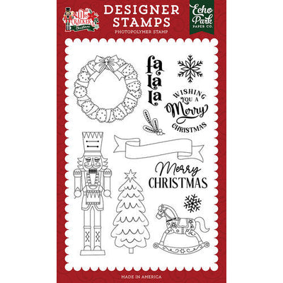 Nutcracker Stamp Set - Nutcracker Christmas - Echo Park